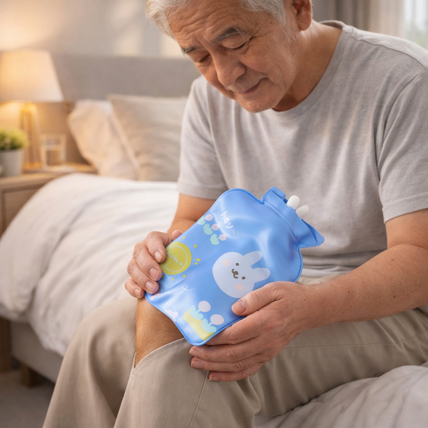 Cute Cartoon Reusable Hot And Cold Water Bag (1 Pc 15x9 Cm)