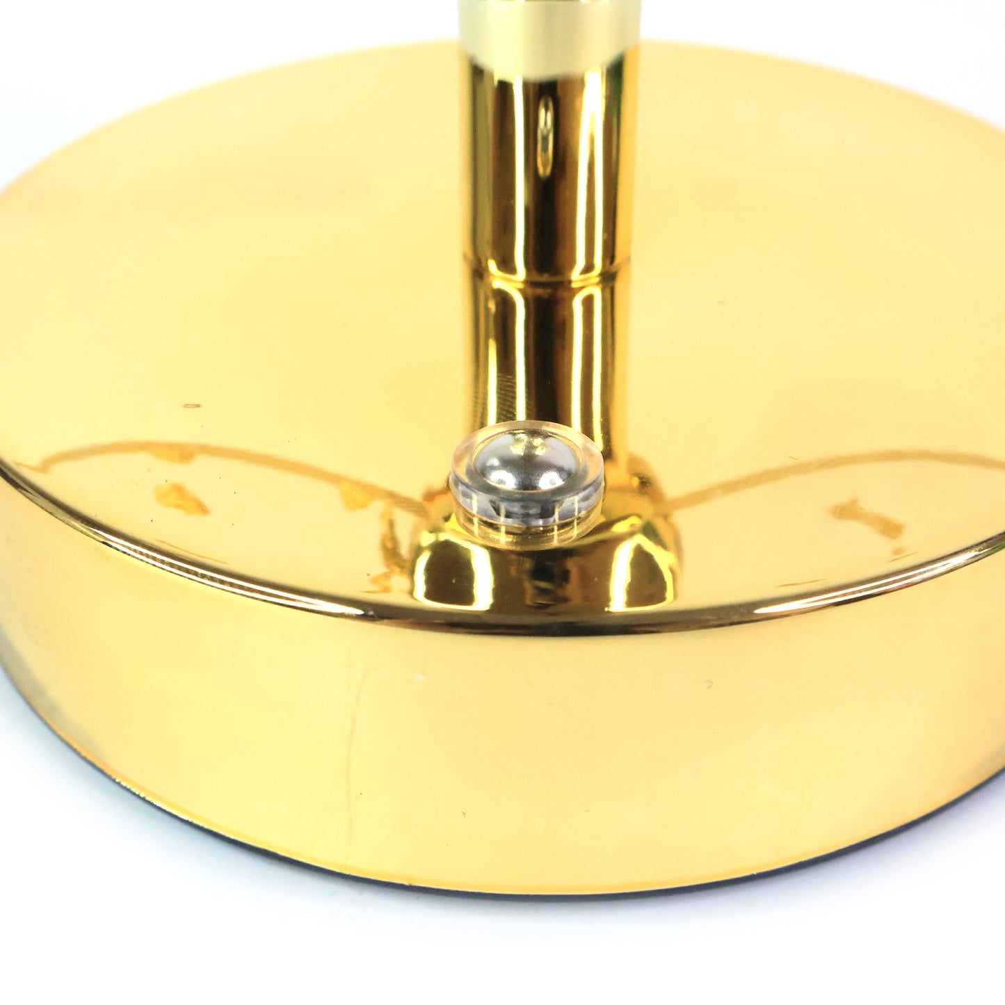 Premium Golden Crystal Leaf-shaped Led Table Lamp (1 Pc)