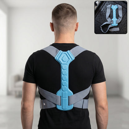 Ergonomic Adjustable Back Posture Corrector Support Belt (1 Pc Small)