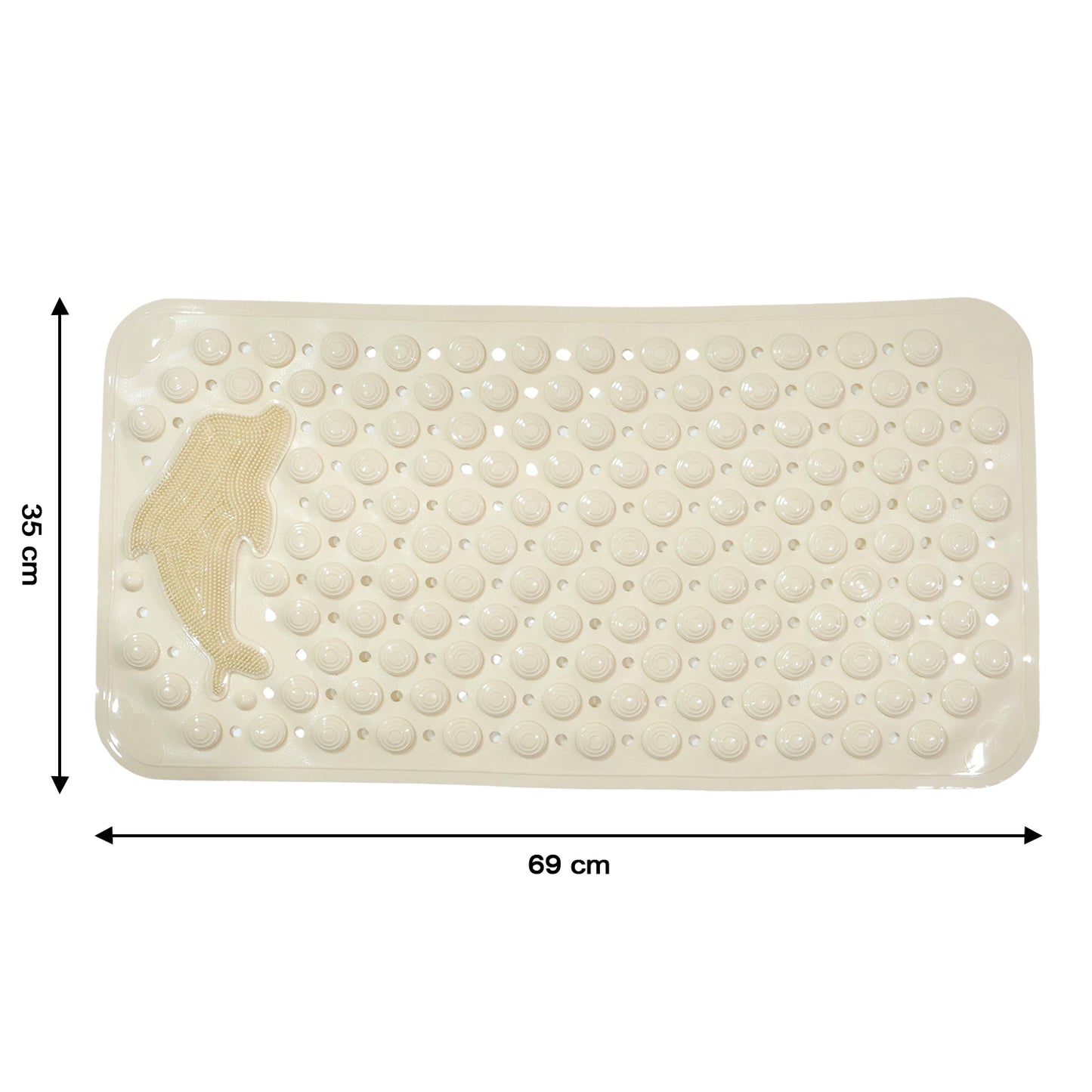 Anti-slip Protection Bath Mat (69 X 35 Cm)