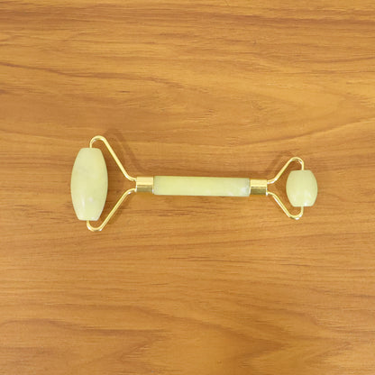 Premium Dual Head Jade Stone Face Roller  Gua Sha Massage Tool Set (1 Pc)